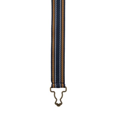 Ho.Re.Ca. Cross Back Interchangeable Apron Straps colore navy a scacchi taglia UNICA