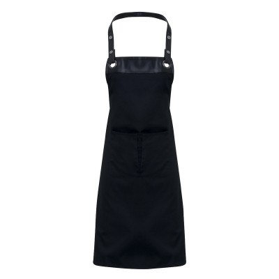 Ho.Re.Ca. Espresso Bib Apron colore black taglia UNICA
