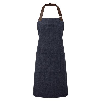 Ho.Re.Ca. ?Annex? Oxford Bib Apron colore navy taglia UNICA