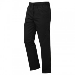 Pantaloni ?Essential' Chef's Cargo Pocket Trousers colore black taglia XS