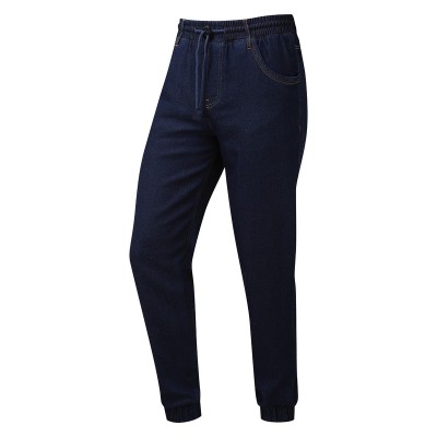 Pantaloni Artisan Chef's Jogging Trousers colore indigo denim taglia XS