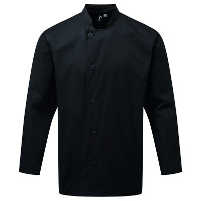 Ho.Re.Ca. ?Essential' Long Sleeve Chef's Jacket colore black taglia XS