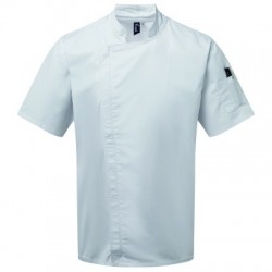 Ho.Re.Ca. Chef's Zip-Close Short Sleeve Jacket 2