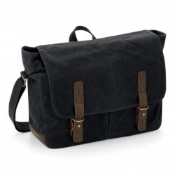 Borse Heritage Waxed Canvas Messenger 2