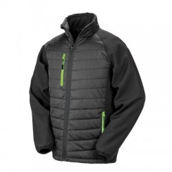 Soft shell Black Compass Padded Softshell 2