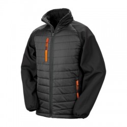 Soft shell Black Compass Padded Softshell 2