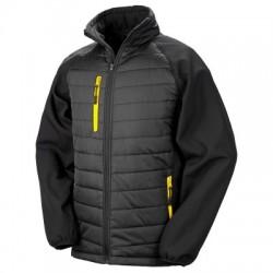 Soft shell Black Compass Padded Softshell 2