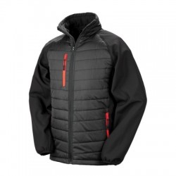 Soft shell Black Compass Padded Softshell 2