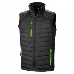 Soft shell Black Compass Padded Softshell Gilet 2