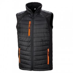 Soft shell Black Compass Padded Softshell Gilet 2