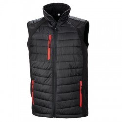 Soft shell Black Compass Padded Softshell Gilet 2
