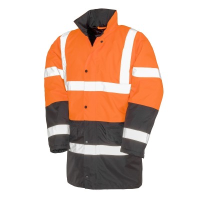 Giacche Motorway 2-Tone Safety Coat colore orange