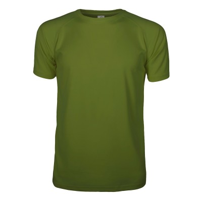 T-Shirt Run T colore olive taglia XS