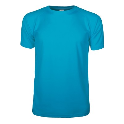 T-Shirt Run T colore turquoise blue taglia XS