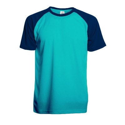 T-Shirt Run T Ultra Trail colore turqoise blue/navy taglia S