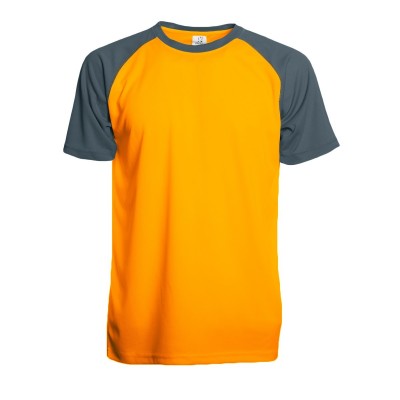 T-Shirt Run T Ultra Trail colore orange fluo/antracite taglia S