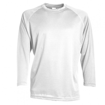 T-Shirt Run T LSL colore White taglia XS