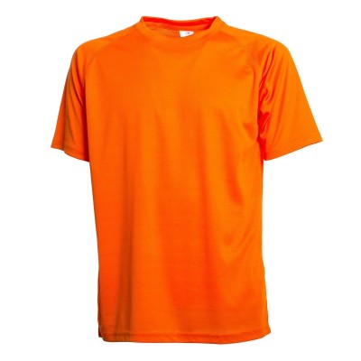T-Shirt Run T Kids colore Fluo Orange taglia 6