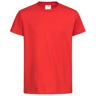 T-Shirt Classic-T Organic Crew Neck colore scarlet red taglia XS