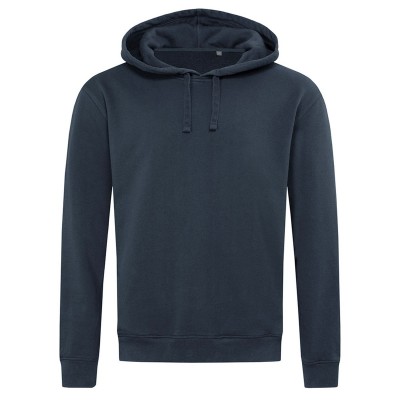 Felpe Recycled Unisex Sweat Hoodie colore blue midnight taglia XS