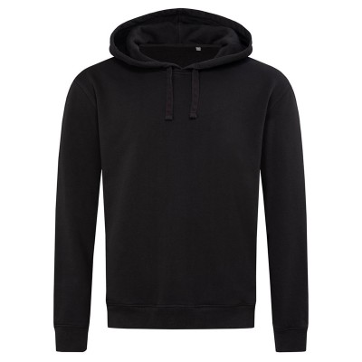 Felpe Recycled Unisex Sweat Hoodie colore black opal taglia XS