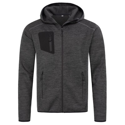 Pile Recycled Fleece Jacket Hero Men colore grey steel taglia S