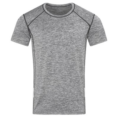 T-Shirt Recycled Sports-T Reflect Men colore grey heather taglia S