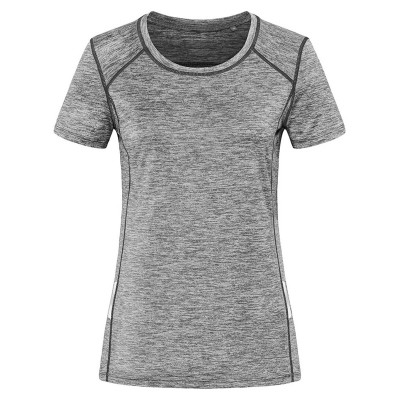T-Shirt Recycled Sports-T Reflect Women colore grey heather taglia S