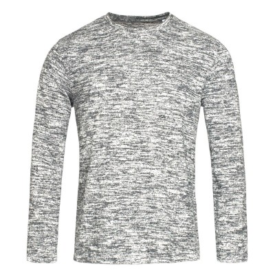 Maglieria Knit Sweater colore light grey melange taglia S