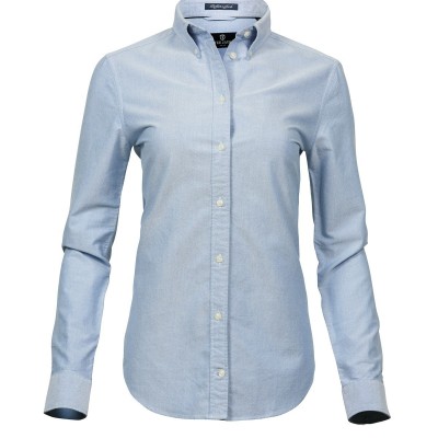Camicie Ladies Perfect Oxford Shirt colore Light Blue taglia XXL