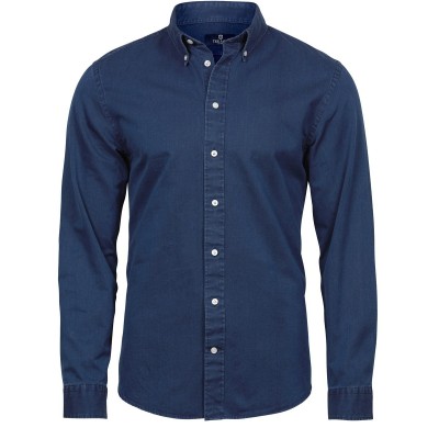 Camicie Casual Twill Shirt colore Indigo taglia S
