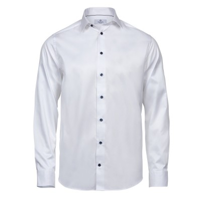 Camicie Luxury Shirt Comfort Fit colore White/Blue taglia S