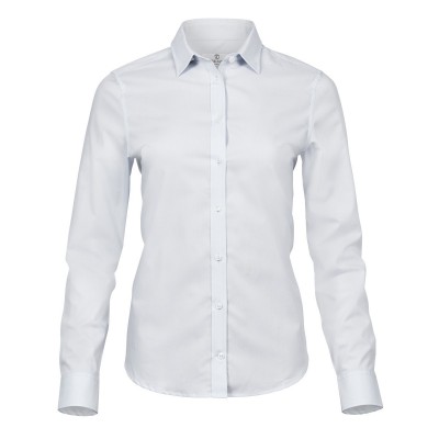Camicie Ladies Stretch Luxury Shirt colore White taglia XS