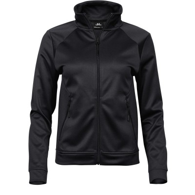 Felpe Ladies Performance Zip Sweat colore Black taglia L