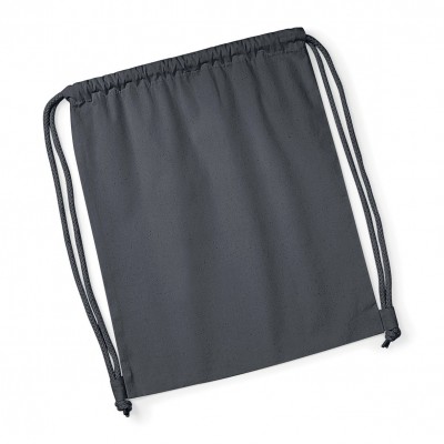 Borse Organic Premium Cotton Gymsac colore graphite grey taglia UNICA