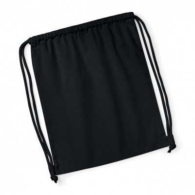 Borse Organic Premium Cotton Gymsac colore black taglia UNICA