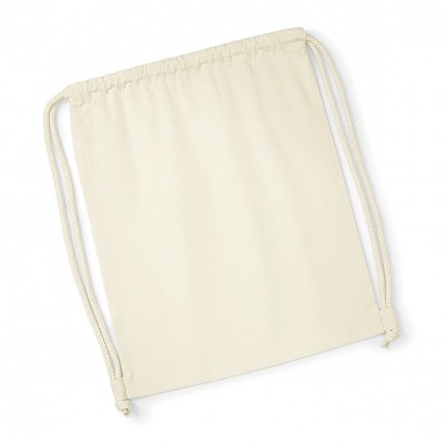 Borse Organic Premium Cotton Gymsac colore natural taglia UNICA
