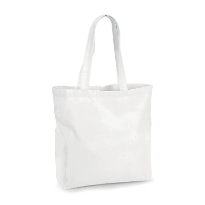 Borse Organic Premium Cotton Maxi Tote colore white taglia UNICA
