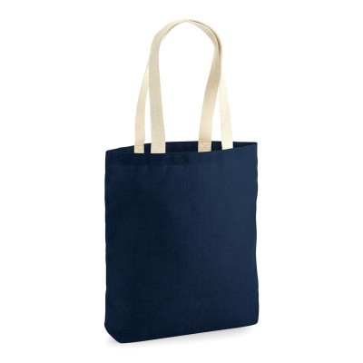 Borse Unlaminated Jute Tote colore navy/natural taglia UNICA