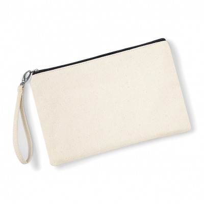 Borse Canvas Wristlet Pouch colore natural/black taglia UNICA