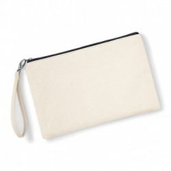 Borse Canvas Wristlet Pouch colore natural/black taglia UNICA