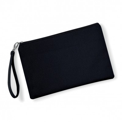Borse Canvas Wristlet Pouch colore black/black taglia UNICA