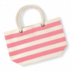 Borse Nautical Beach Bag colore natural/true pink taglia UNICA