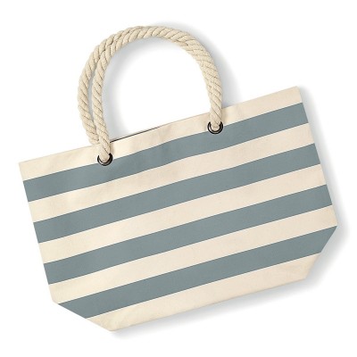 Borse Nautical Beach Bag colore natural/grey taglia UNICA