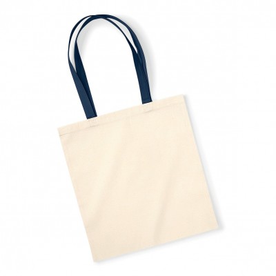 Borse EarthAware? Organic Bag for Life - Contrast Handles colore natural/french navy taglia UNICA