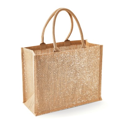 Borse Shimmer Jute Shopper