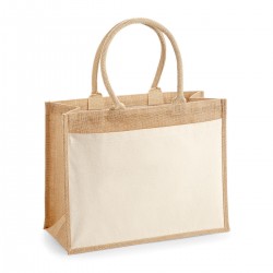 Borse Cotton Pocket Jute...