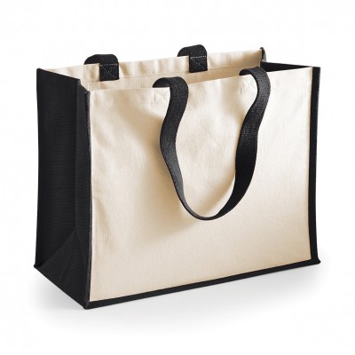 Borse Printers Jute Classic Shopper