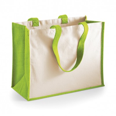Borse Printers Jute Classic Shopper