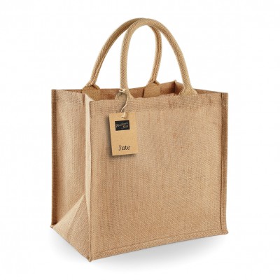 Borse Jute Midi Tote